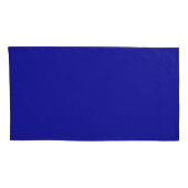 Royal Blue Pair King Size Kussen Hoesjes Kussensloop (Achterkant-Rechts)