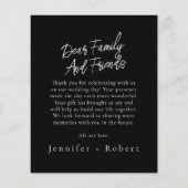 Royal Blue Photo Budget Weddenschap Flyer (Achterkant)