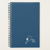Royal Blue Pickleball Personal Weekly Planner (Voorkant)
