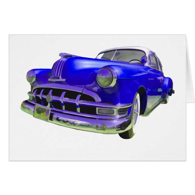 Royal Blue Pontiac (Voorkant Horizontaal)