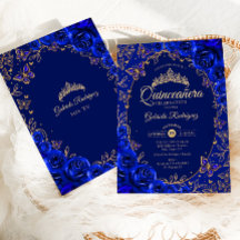 Royal Blue Quinceanera