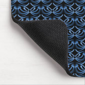 Royal Blue Radiant Elegance Mousepad Muismat (Hoek)