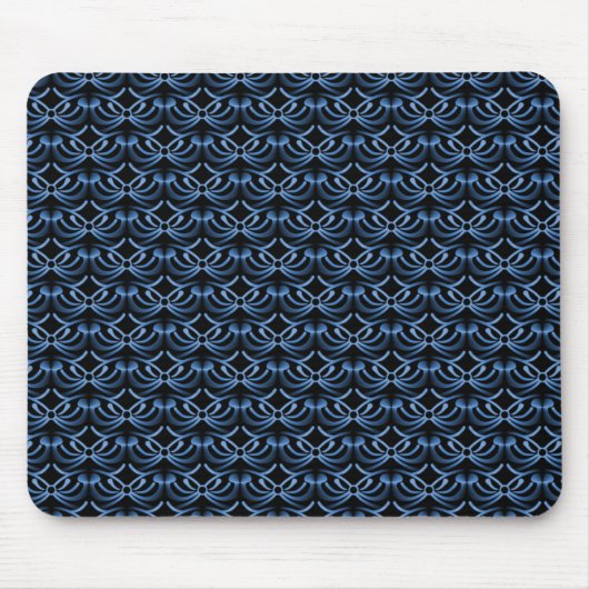 Royal Blue Radiant Elegance Mousepad Muismat (Voorkant)