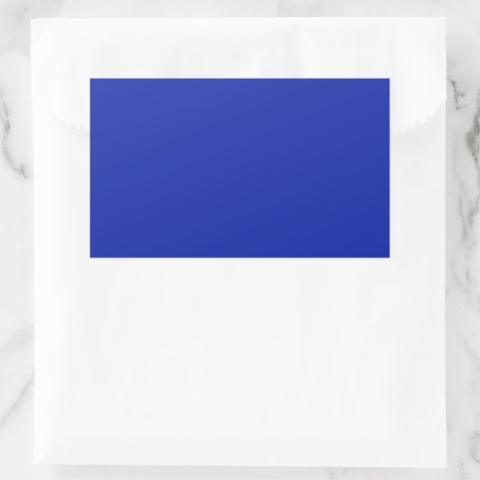 Royal Blue Rectangle Sticker (Tas)