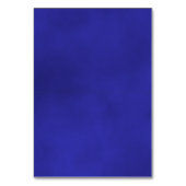 Royal Blue Roos Wedding DIY Fold Place Card Kaart (Achterkant)