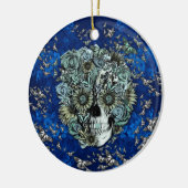 Royal blue ("royal blue") keramisch ornament (Links)