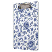 Royal Blue Rozen Floral Pattern Klembord (Links)