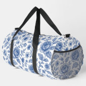 Royal Blue Rozen Floral Pattern Plunjezak (Rechterhoek)