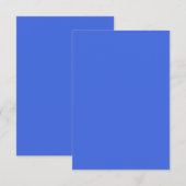 Royal Blue RSVP Kaart Sjabloon – Aanpasbaar (Voorkant / Achterkant)
