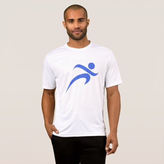 Royal Blue Running T-shirt (Voorkant volledig)