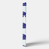 Royal Blue Sailboat Pattern Case-Mate iPhone Case (Achterkant / Rechts)