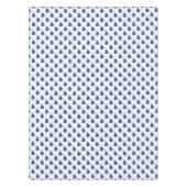 Royal Blue Sailboat Pattern Tafelkleed (Voorkant)