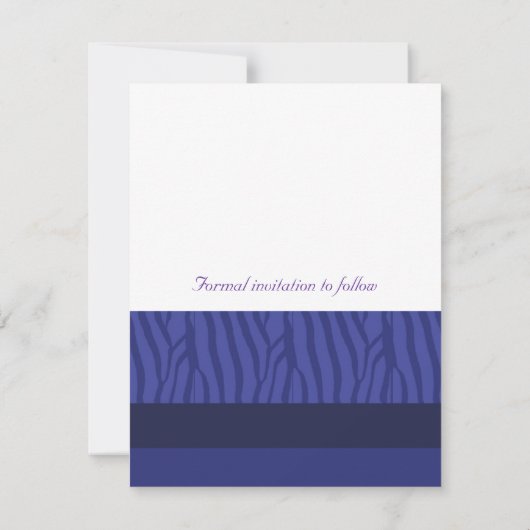 Royal Blue Save the Date (Achterkant)