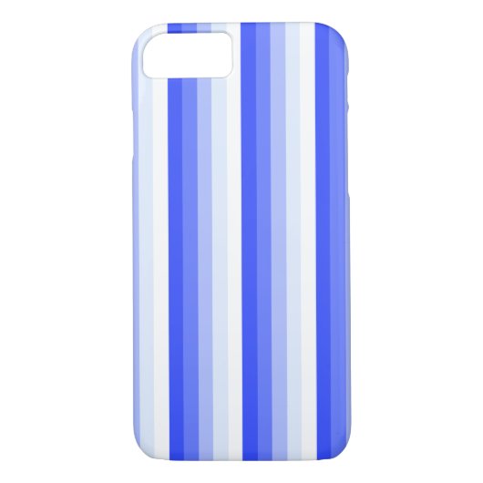 Royal blue schaduwstrepen Case-Mate iPhone case (Achterkant)