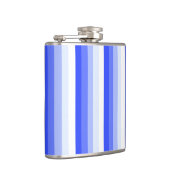 Royal blue schaduwstrepen heupfles (Rechts)