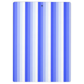 Royal blue schaduwstrepen klembord (Achterkant)