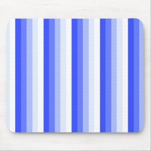 Royal blue schaduwstrepen muismat