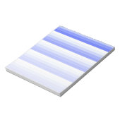 Royal blue schaduwstrepen notitieblok (Linkerzijde)