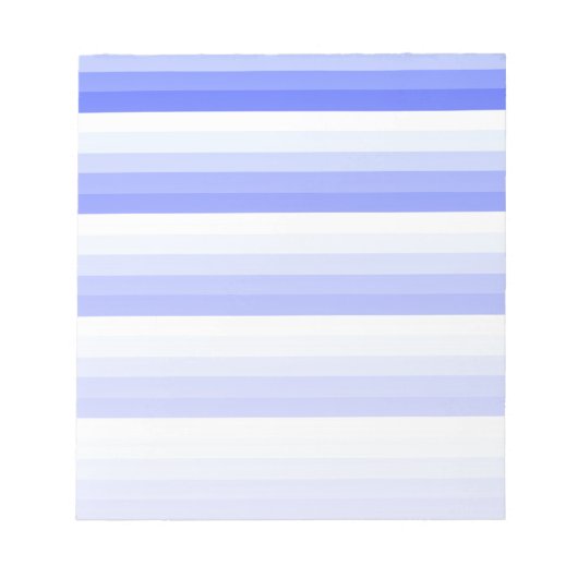 Royal blue schaduwstrepen notitieblok (Voorkant)