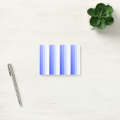 Royal blue schaduwstrepen post-it® notes (Kantoor)