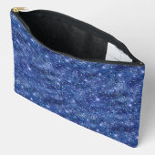 Royal Blue Sequin Patroon Etui (Open)