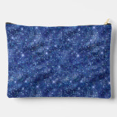 Royal Blue Sequin Patroon Etui (Achterkant)