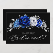 Royal Blue Silver Kaart (Voorkant / Achterkant)