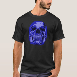 Royal Blue - Skull T-shirt
