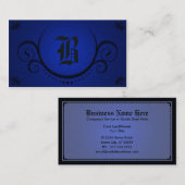 royal blue sofination visitekaartje (Voorkant / Achterkant)