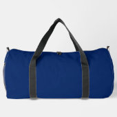 Royal Blue Solid Color Aangepaste naam Plunjezak (Achterkant)