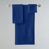 Royal Blue Solid Color Bad Handdoek