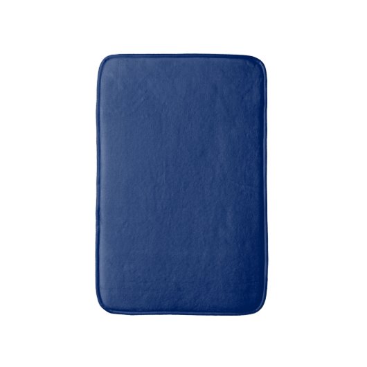 Royal Blue Solid Color Badmat (Voorkant Verticaal)