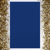 Royal Blue Solid Color Briefpapier