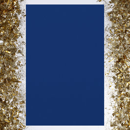 Royal Blue Solid Color Briefpapier