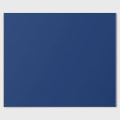 Royal Blue Solid Color Cadeaupapier (Vlak)