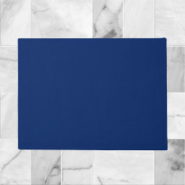 Royal Blue Solid Color Deurmat