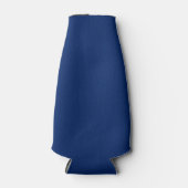 Royal Blue Solid Color Flesjeskoeler (Voorkant)