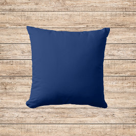 Royal Blue Solid Color Kussen