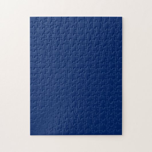 Royal Blue Solid Color Legpuzzel (Verticaal)