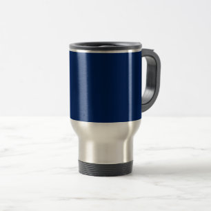 Royal Blue Solid Color Reisbeker