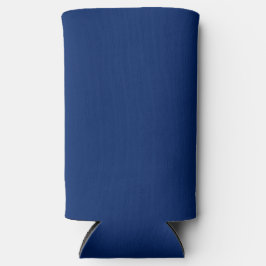 Royal Blue Solid Color Seltzer Blikjeskoeler
