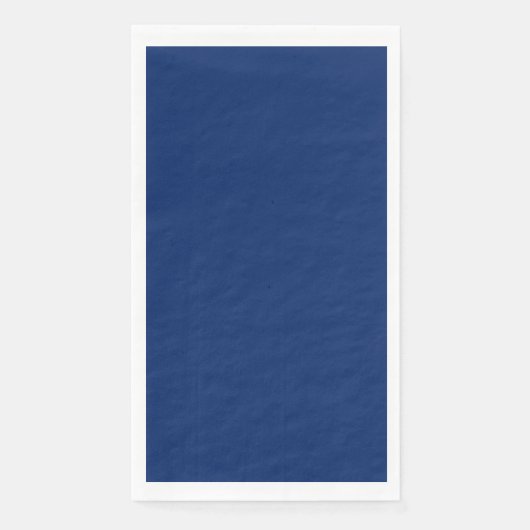 Royal Blue Solid Color Servet (Voorkant)