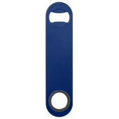 Royal Blue Solid Color Speed Flessenopener (Achterkant)