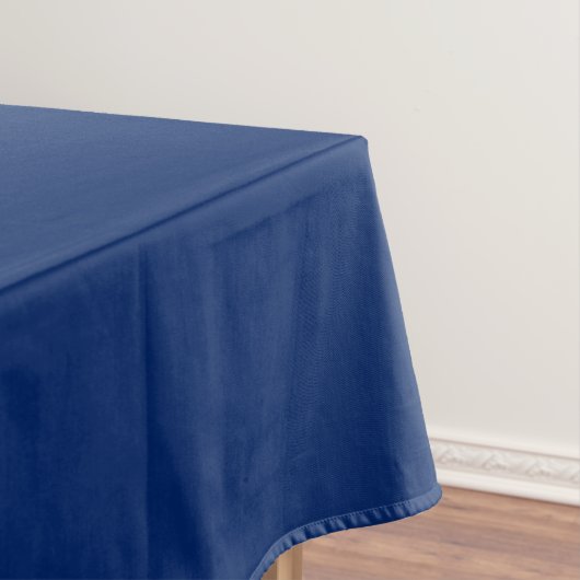 Royal Blue Solid Color Tafelkleed (Voorbeeld)