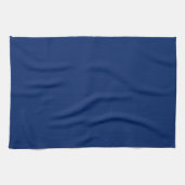 Royal Blue Solid Color Theedoek (Horizontaal)