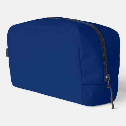 Royal Blue Solid Color Toilettasje (Rechterhoek)
