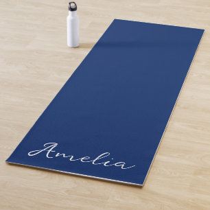 Royal Blue Solid Color Yogamat