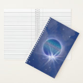 Royal Blue Star Notitieboek (Binnen)