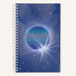 Royal Blue Star Notitieboek