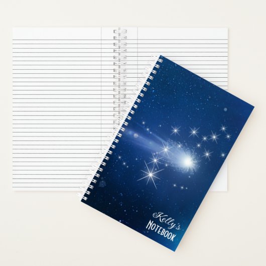 Royal Blue Star Notitieboek (Binnen)